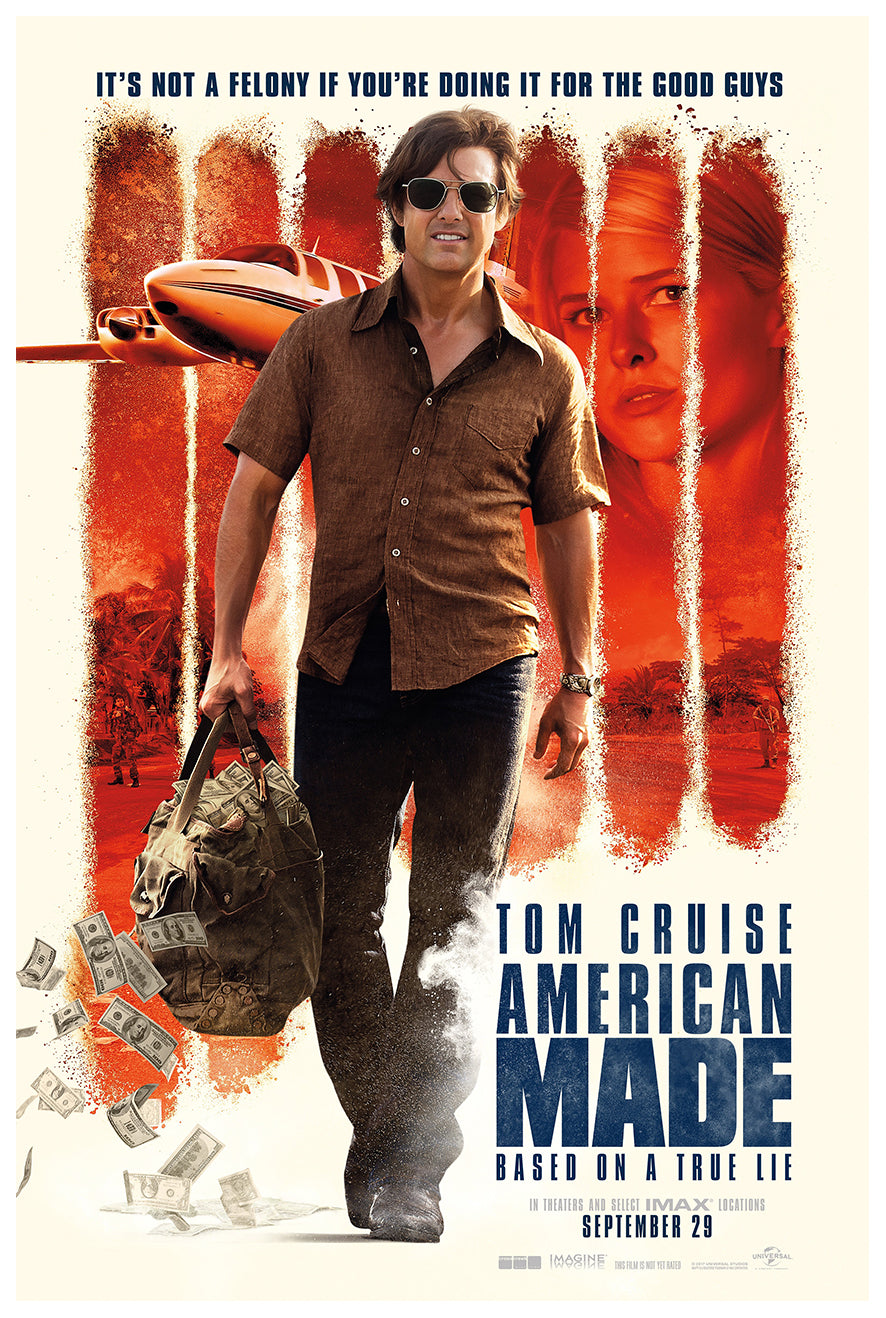 American Made 2017 - Classic Movie Poster