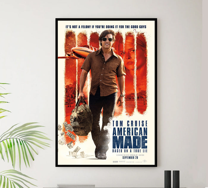 American Made 2017 - Classic Movie Poster