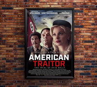 American Traitor The Trial of Axis Sally 2021 - Al Pacino - US - Classic Movie Poster