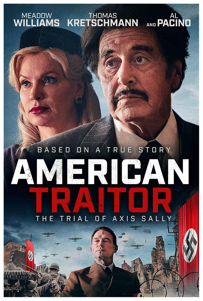 American Traitor The Trial of Axis Sally 2021 - Al Pacino - US2 - Classic Movie Poster