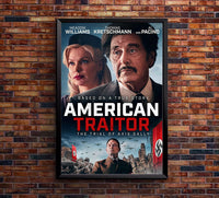 American Traitor The Trial of Axis Sally 2021 - Al Pacino - US2 - Classic Movie Poster