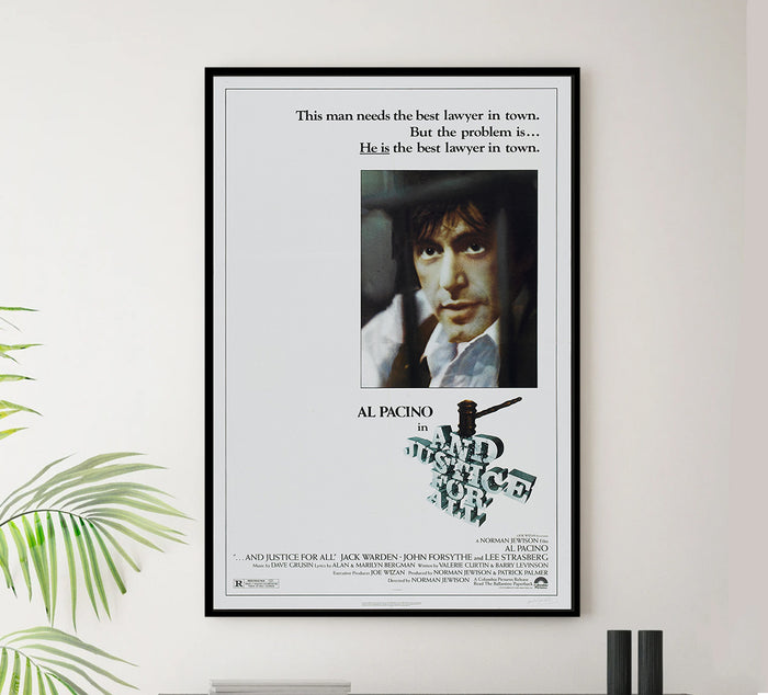 And Justice for All 1979 - Al Pacino - US - Classic Movie Poster