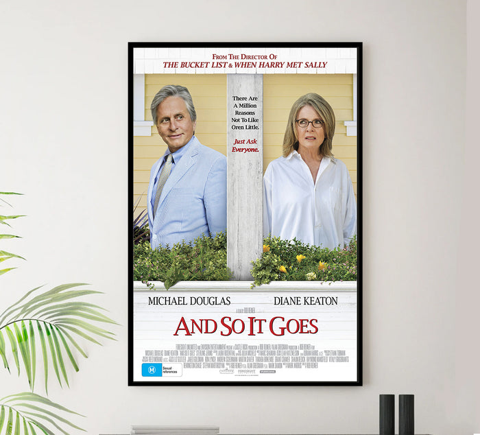 And So It Goes 2014 - Michael Douglas - Australia - Classic Movie Poster