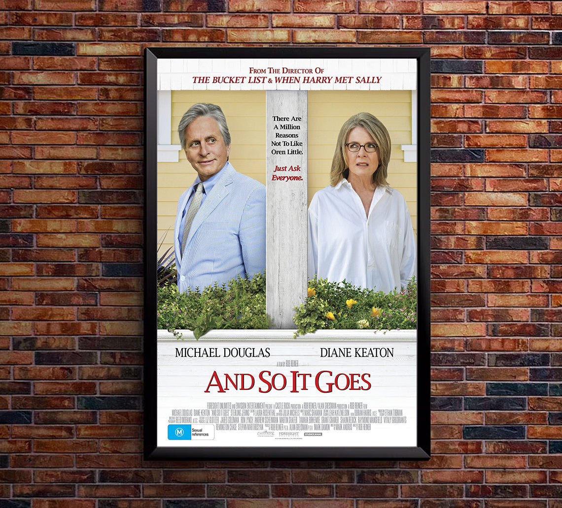 And So It Goes 2014 - Michael Douglas - Australia - Classic Movie Poster