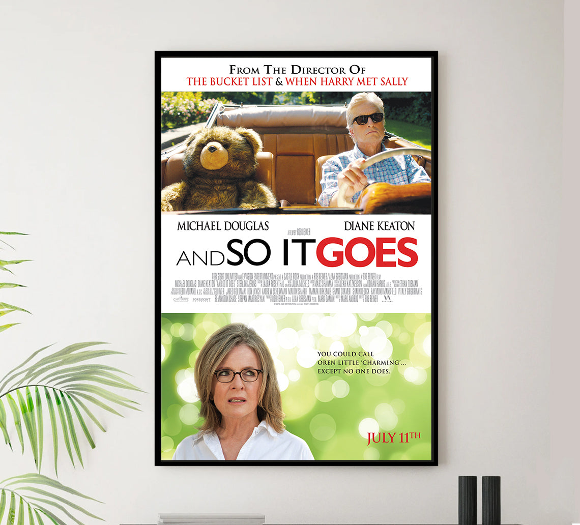 And So It Goes 2014 - Michael Douglas - Canada - Classic Movie Poster