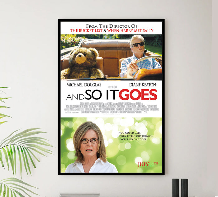 And So It Goes 2014 - Michael Douglas - Canada - Classic Movie Poster