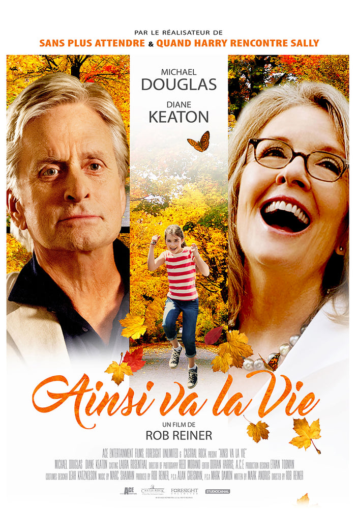 And So It Goes 2014 - Michael Douglas - France - Classic Movie Poster