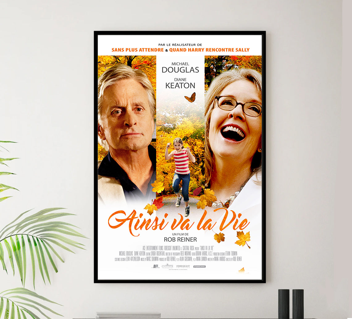 And So It Goes 2014 - Michael Douglas - France - Classic Movie Poster