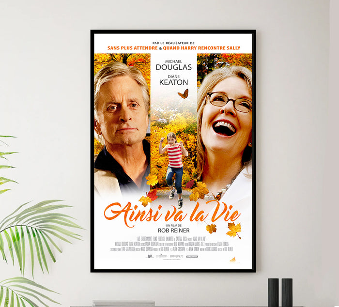 And So It Goes 2014 - Michael Douglas - France - Classic Movie Poster