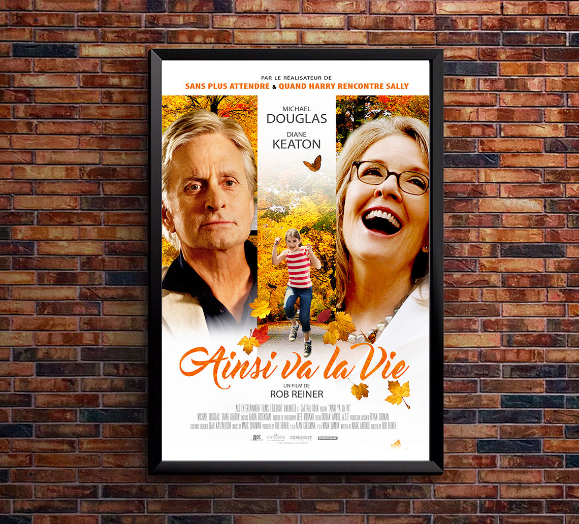And So It Goes 2014 - Michael Douglas - France - Classic Movie Poster