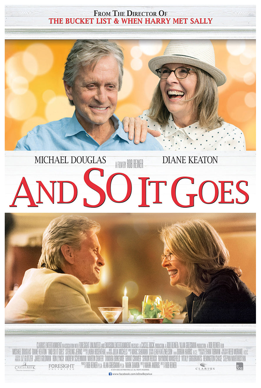 And So It Goes 2014 - Michael Douglas - Netherlands - Classic Movie Poster