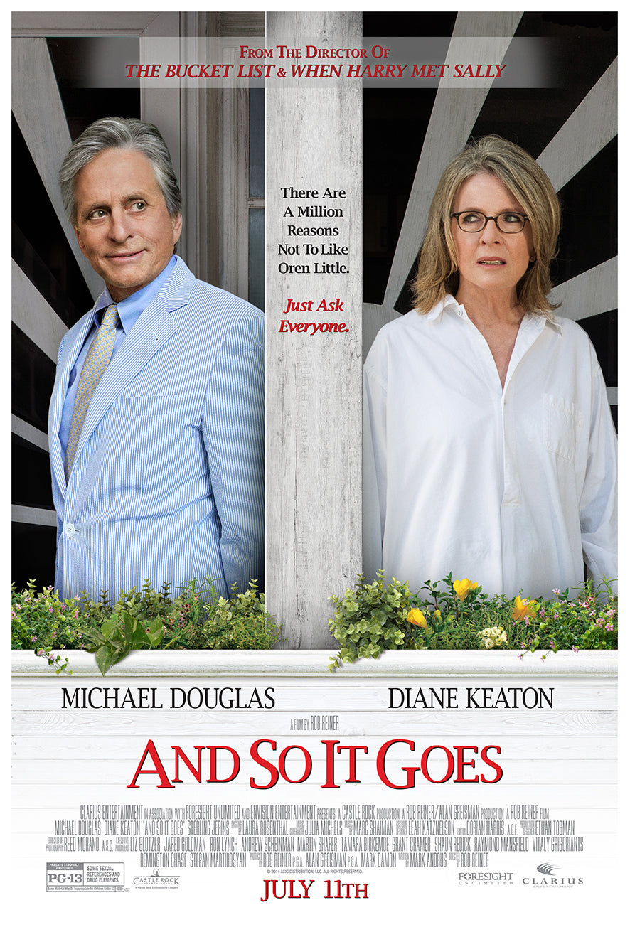 And So It Goes 2014 - Michael Douglas - US - Classic Movie Poster