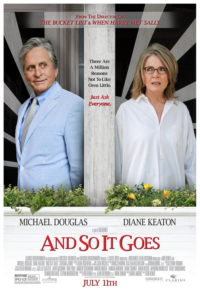 And So It Goes 2014 - Michael Douglas - US - Classic Movie Poster