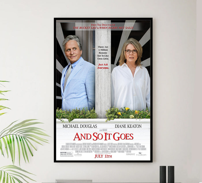 And So It Goes 2014 - Michael Douglas - US - Classic Movie Poster