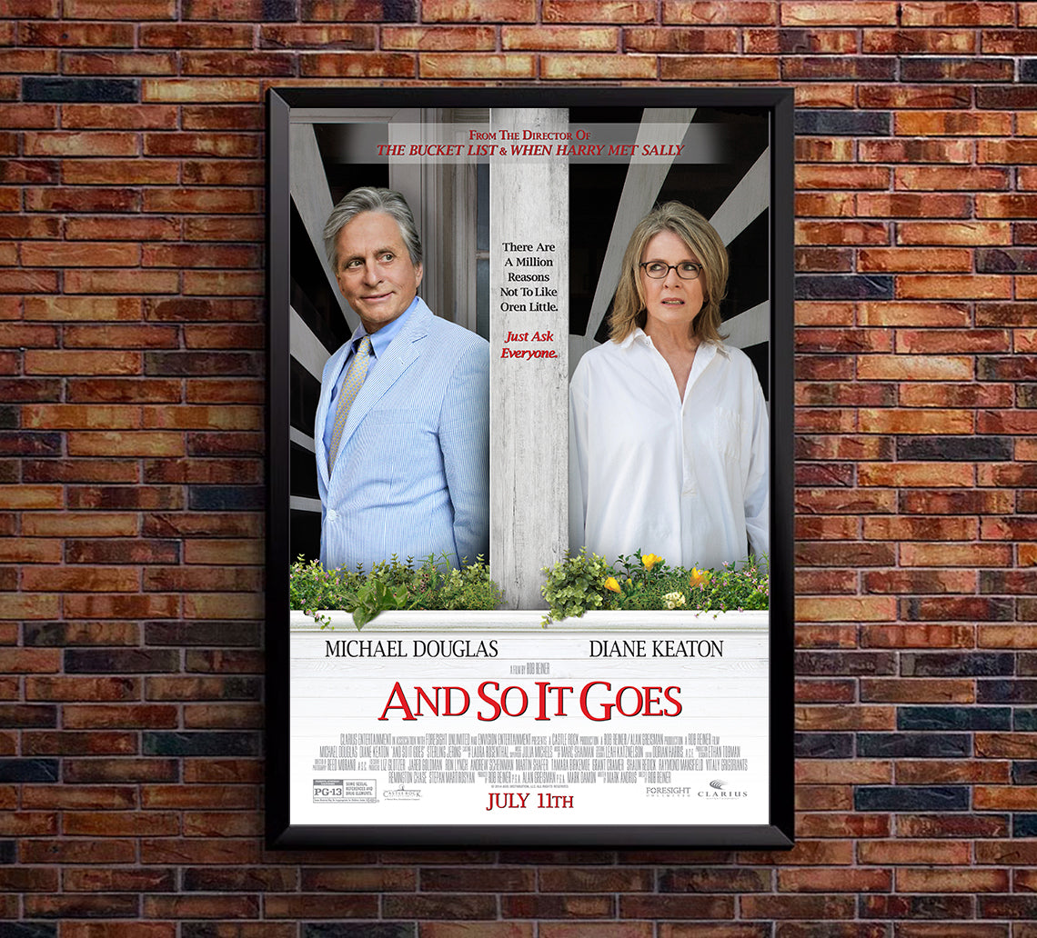 And So It Goes 2014 - Michael Douglas - US - Classic Movie Poster
