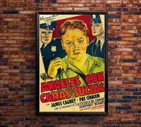 Angels with Dirty Faces 1938 - James Cagney - Argentina - Classic Movie Poster