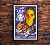 Angels with Dirty Faces 1938 - James Cagney - France 2 - Classic Movie Poster