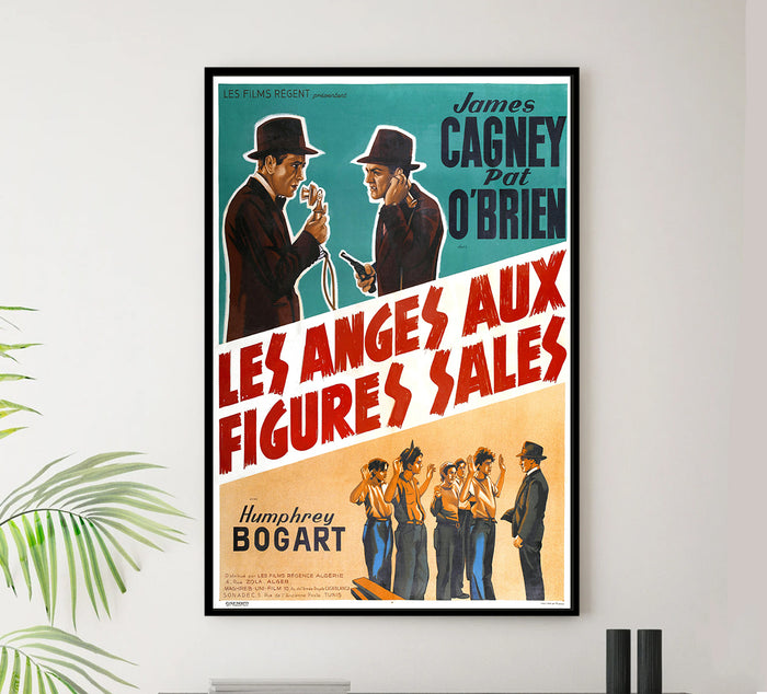 Angels with Dirty Faces 1938 - James Cagney - France - Classic Movie Poster