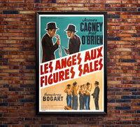 Angels with Dirty Faces 1938 - James Cagney - France - Classic Movie Poster