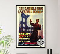 Angels with Dirty Faces 1938 - James Cagney - Italy - Classic Movie Poster