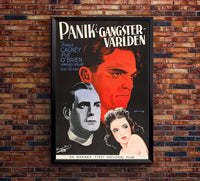 Angels with Dirty Faces 1938 - James Cagney - Sweden - Classic Movie Poster