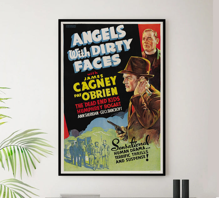 Angels with Dirty Faces 1938 - James Cagney - US 2 - Classic Movie Poster