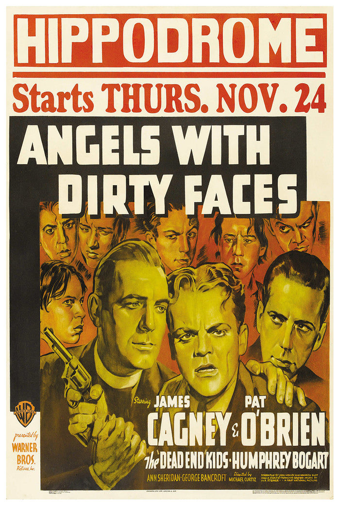 Angels with Dirty Faces 1938 - James Cagney - US - Classic Movie Poster