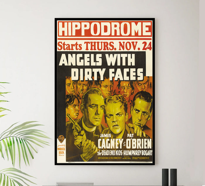 Angels with Dirty Faces 1938 - James Cagney - US - Classic Movie Poster