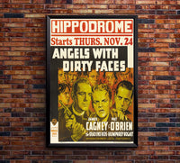 Angels with Dirty Faces 1938 - James Cagney - US - Classic Movie Poster