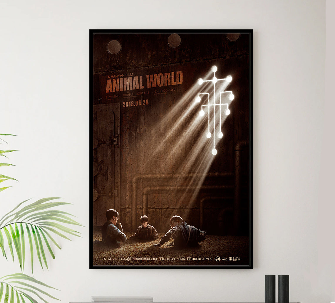 Animal World 2018 - Michael Douglas - China 4 - Classic Movie Poster