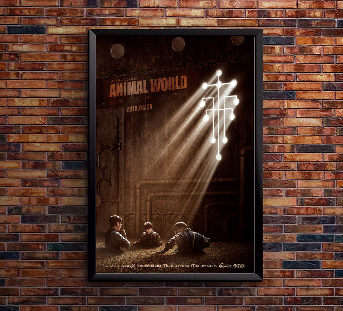Animal World 2018 - Michael Douglas - China 4 - Classic Movie Poster