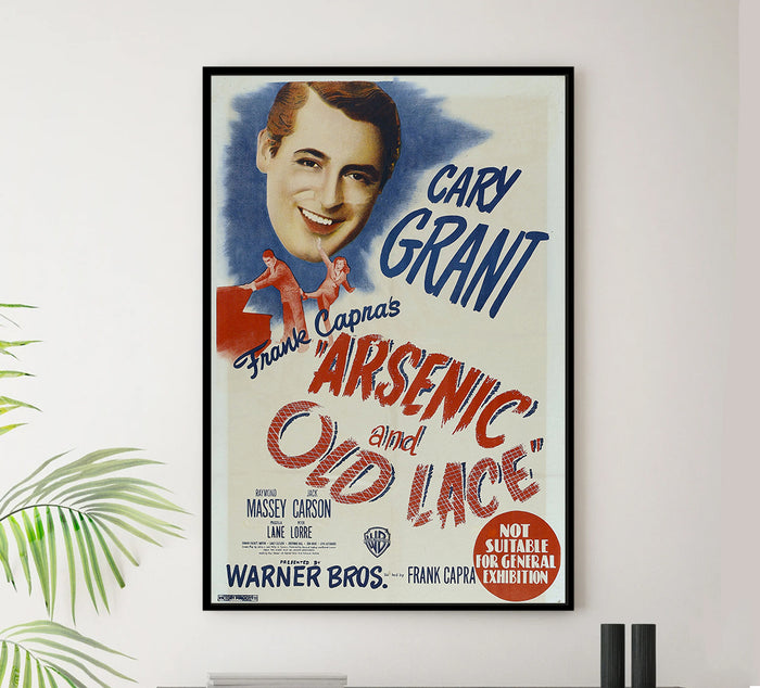 Arsenic and Old Lace 1944 - Cary Grant - Australia - Classic Movie Poster