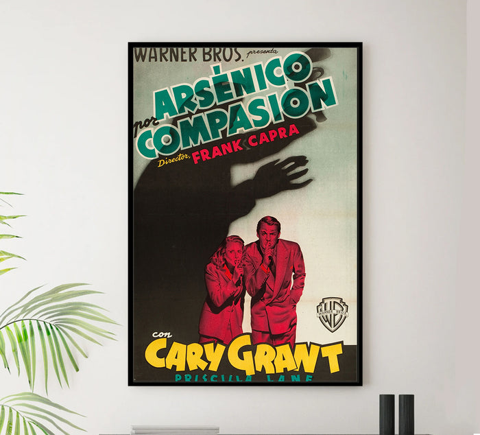 Arsenic and Old Lace 1944 - Cary Grant - Spain - Classic Movie Poster