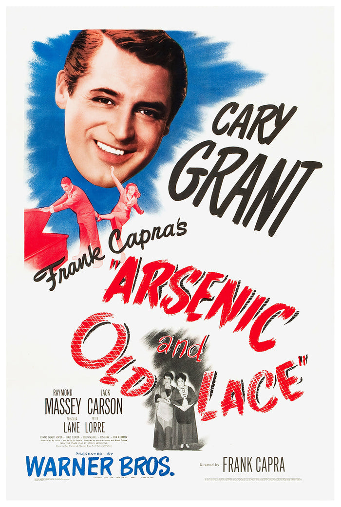 Arsenic and Old Lace 1944 - Cary Grant - US - Classic Movie Poster
