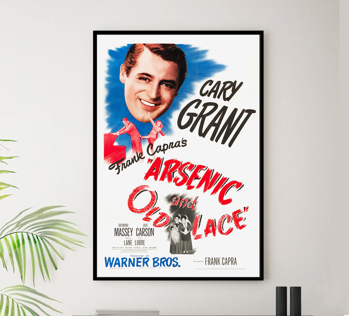 Arsenic and Old Lace 1944 - Cary Grant - US - Classic Movie Poster