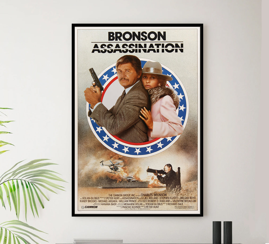 Assassination 1987 - Charles Bronson - US - Classic Movie Poster