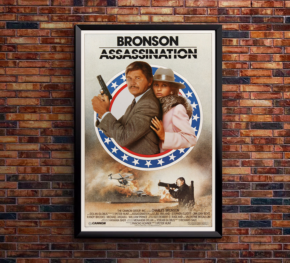 Assassination 1987 - Charles Bronson - US - Classic Movie Poster