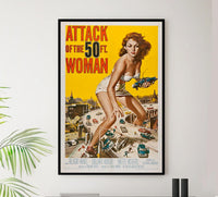 Attack of the 50 Foot Woman - Classic Movie Poster