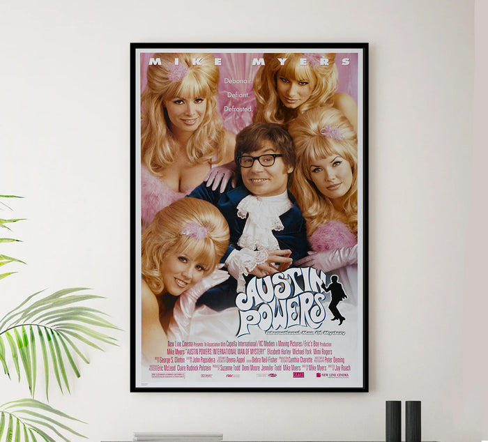 Austin Powers International Man of Mystery 1997 - Classic Movie Poster