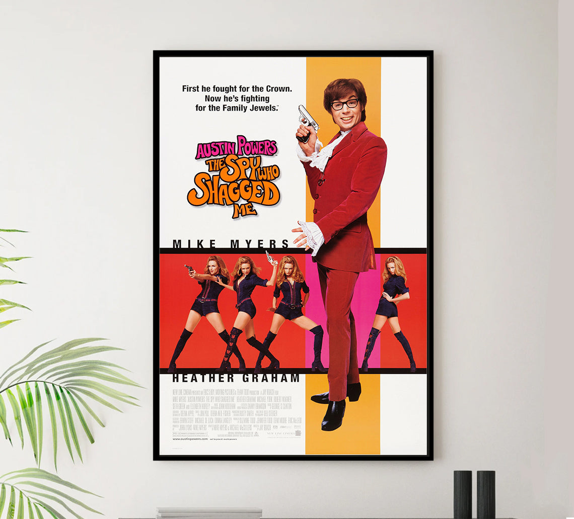 Austin Powers The Spy Who Shagged Me 1999 - Classic Movie Poster