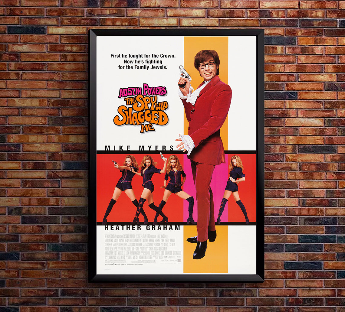 Austin Powers The Spy Who Shagged Me 1999 - Classic Movie Poster