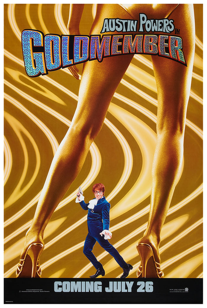Austin Powers in Goldmember 2002 v1 - Classic Movie Poster