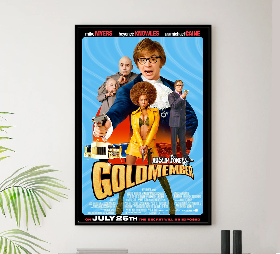 Austin Powers in Goldmember 2002 v2 - Classic Movie Poster