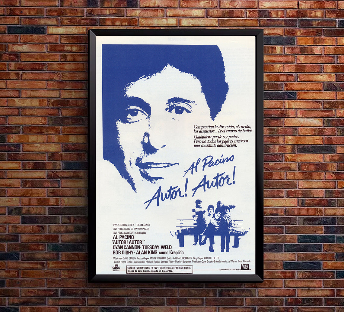 Author! Author! 1982 - Al Pacino - Spain - Classic Movie Poster