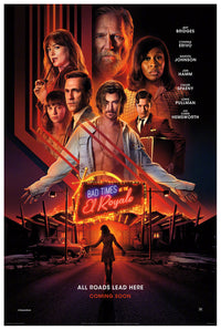 Bad Times at the El Royale - 2018 v1 - Classic Movie Poster