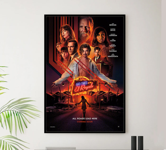 Bad Times at the El Royale - 2018 v1 - Classic Movie Poster