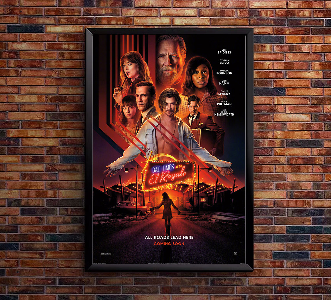 Bad Times at the El Royale - 2018 v1 - Classic Movie Poster