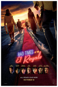Bad Times at the El Royale - 2018 v2 - Classic Movie Poster