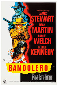Bandolero! 1968 - German - Classic Movie Poster