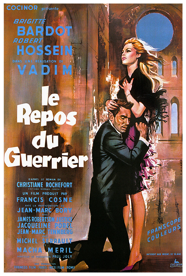 Love on a Pillow French - French - Vintage Movie Poster